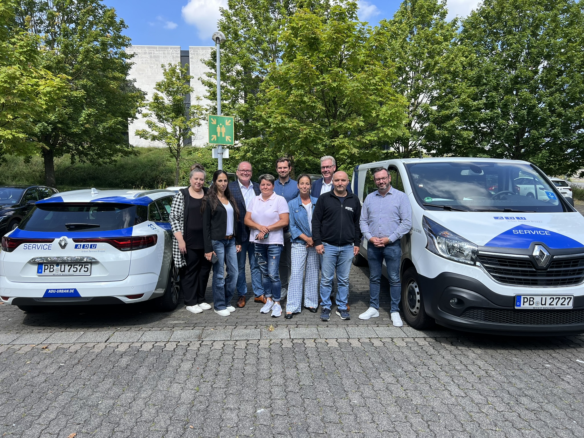 Frischer Wind in der ADU Niederlassung Rhein Ruhr durch Verstaerkung des Teams